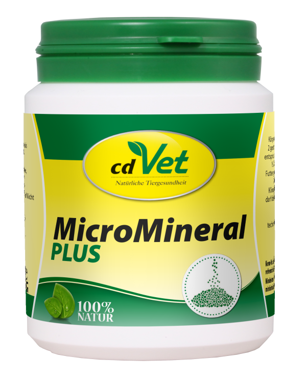 cdVet MicroMineral Plus z Moringą 150g – naturalny suplement mineralny dla psów i kotów