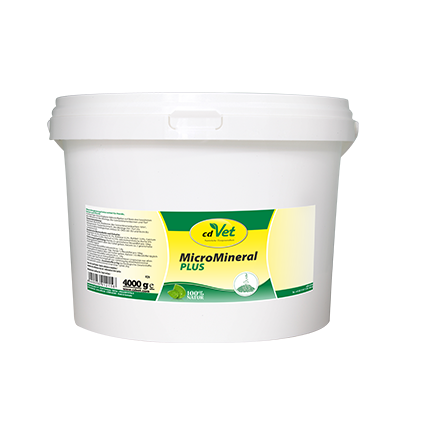 cdVet MicroMineral Plus z Moringą 4kg – naturalny suplement mineralny dla psów i kotów