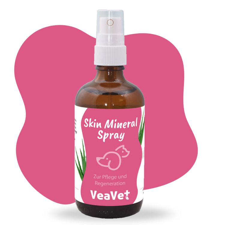 cdVet VeaVet Skin Mineral Spray - Mineralny Spray do pielęgnaski sierści skóry psów, kotów, koni