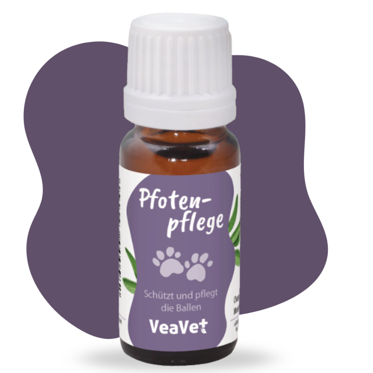 VeaVet Pfotenpflege – naturalny olejek do pielęgnacji poduszek łap psa i kota, butelka 10 ml