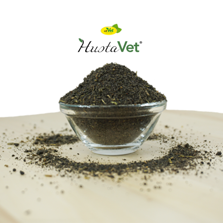 HustaVet Plus 450g Naturalne wsparcie układu oddechowego i odporności koni z dodatkiem BIO czarnuszki (1).png