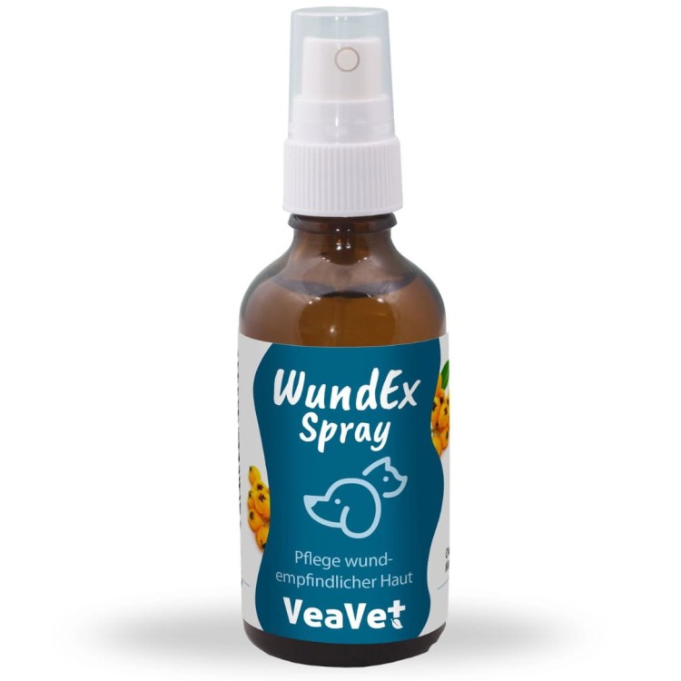 cdVet VeaVet WundEx Spray 50 ml - Naturalny Spray na Rany psów, kotów, koni .jpg