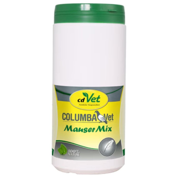 COLUMBAVet MauserMix 480 g – naturalne wsparcie pierzenia i odbudowy piór u gołębi.jpg