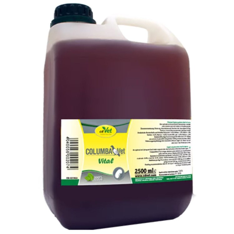 cdVet ColumbaVet Vital 2.5 litra - COLUMBAVet Vital – naturalne wsparcie wątroby, odporności i regeneracji gołębi.jpg