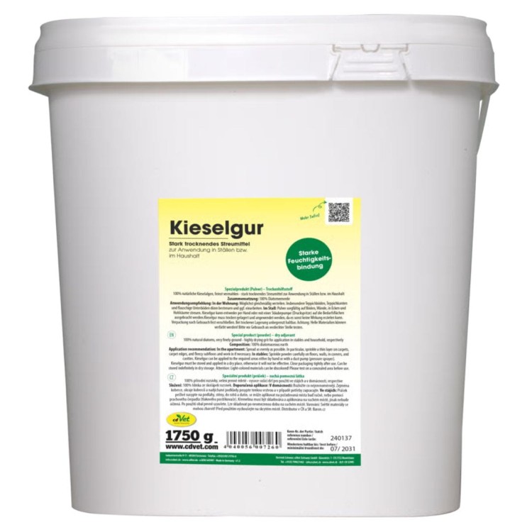 cdVet Kieselgur 1.75 kg - Ziemia okrzemkowa pochłaniająca wilgoć i zanieczyszczenia.jpg