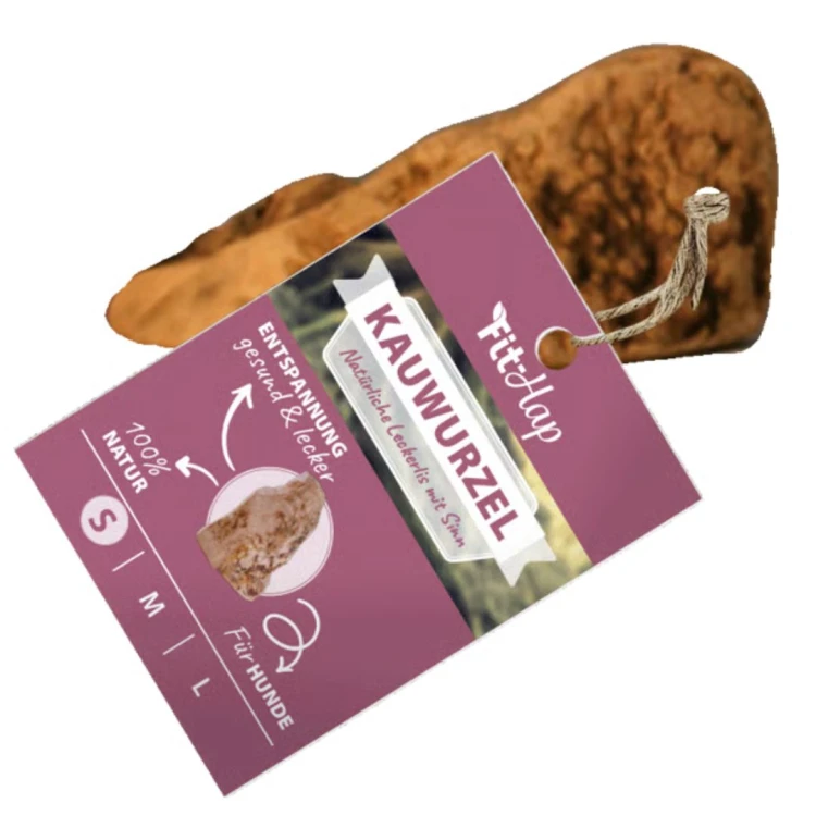 Korzeń wrzośca - gryzak dla psa - naturalny Fit-Hap Kauwurzel  S.jpg