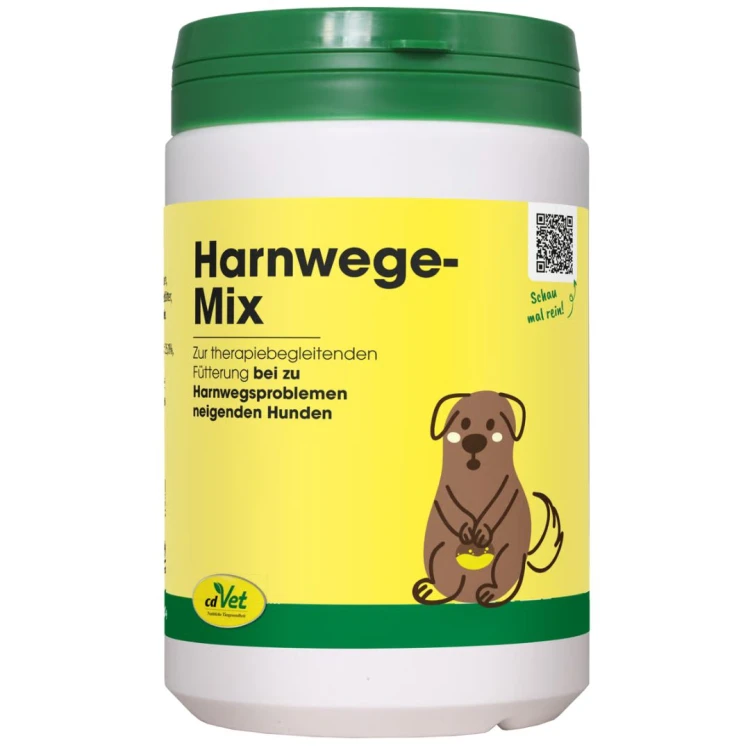 cdVet HarnwegeMix - Naturalny suplement na drogi moczowe i pęcherz psa i kota – wsparcie układu moczowego 450 g.jpg