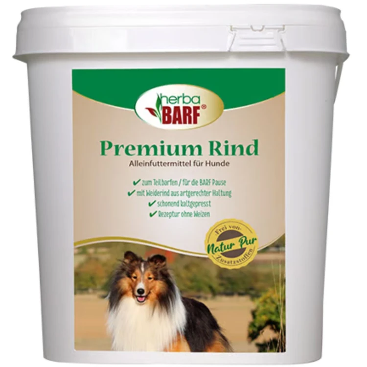 cdVet herbaBARF Premium Wołowina 3 kg – naturalna karma tłoczona na zimno dla psów.jpg