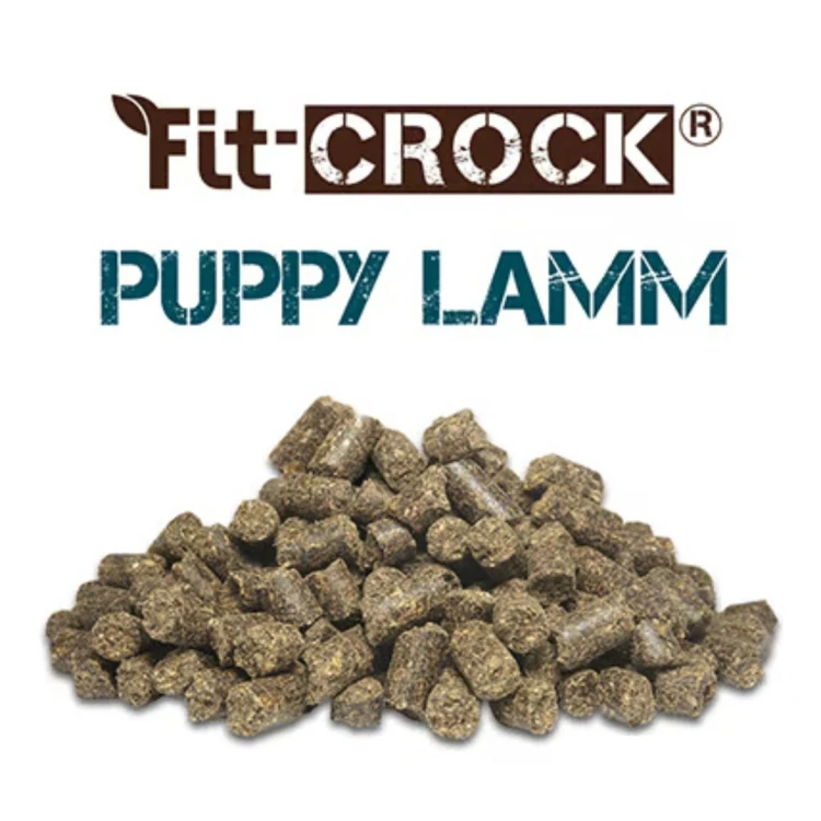 Fit-Crock Puppy - naturalna karma tłoczona na zimno z jagnięciną dla szczeniąt i młodych psów.jpg