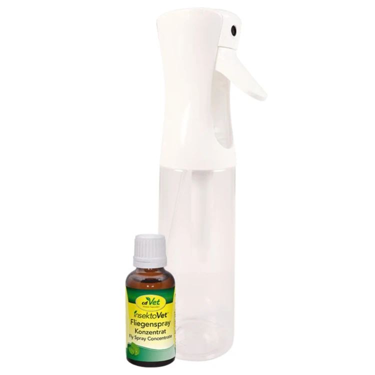 insektoVet Fly Spray Concentrate - naturalny koncentrat przeciwko owadom i muchom w zestawie z butelką dla koni (1).jpg