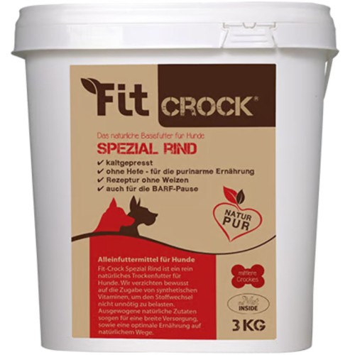 Fit-Crock Special Rind 3 kg – naturalna karma niskopurynowa tłoczona na zimno z wołowiną dla psów.jpg