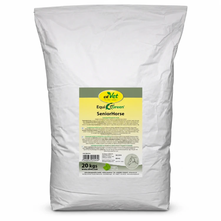 Suplement dla Starszych Koni EquiGreen SeniorHorse 20 kg Energia Stawy.png
