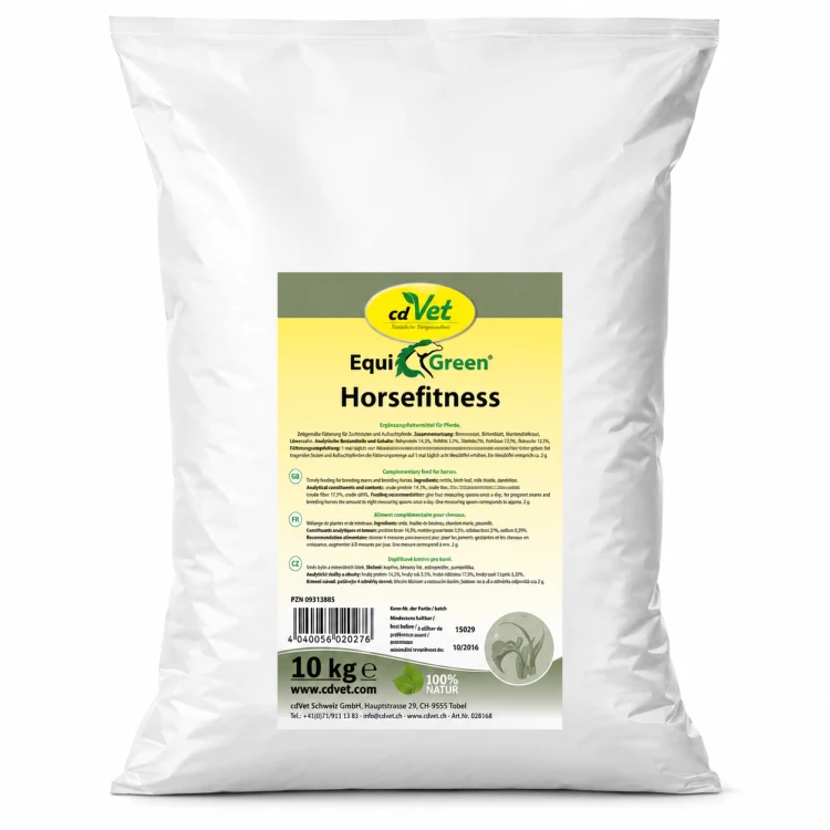 EquiGreen HorseFitness 10 kg – naturalne uzupełnienie codziennej diety koni cdVet.png