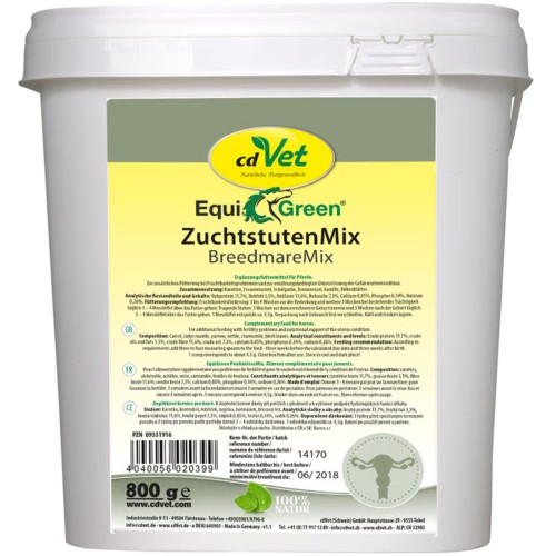 cdVet EquiGreen ZuchtstutenMix 800 g  – naturalne zioła dla klaczy hodowlanych na płodność, ciążę i okres wyźrebienia.jpg