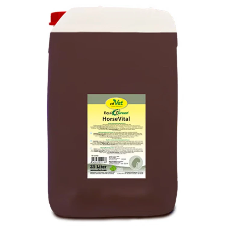 cdVet EquiGreen HorseVital 25 l – witalność, regeneracja i wsparcie metabolizmu koni .jpg