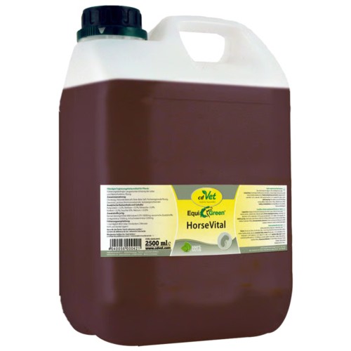 cdVet EquiGreen HorseVital 2.5 l  1 l – witalność, regeneracja i wsparcie metabolizmu koni .jpg