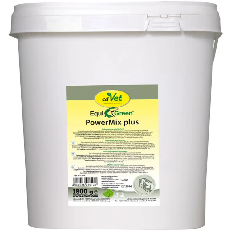 cdVet EquiGreen PowerMix plus 1.8 kg – aminokwasy na budowę mięśni i regenerację koni sportowych.jpg