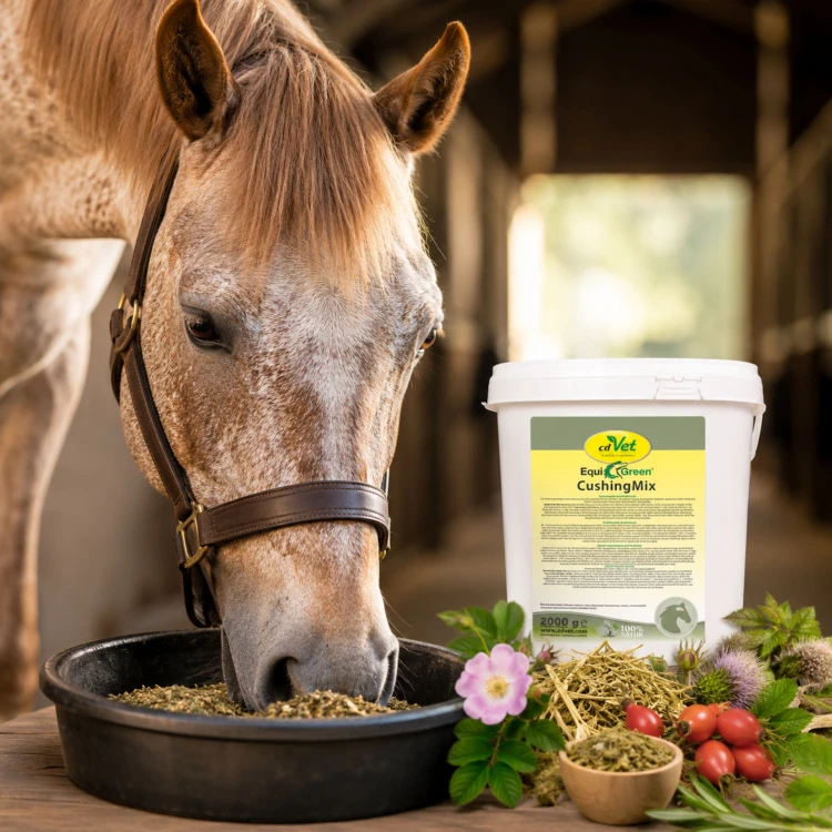 cdVet EquiGreen CushingMix  – naturalne zioła dla koni z zespołem Cushinga (PPID).jpg