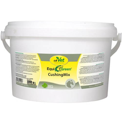 cdVet EquiGreen CushingMix 1 kg – naturalne zioła dla koni z zespołem Cushinga (PPID).jpg