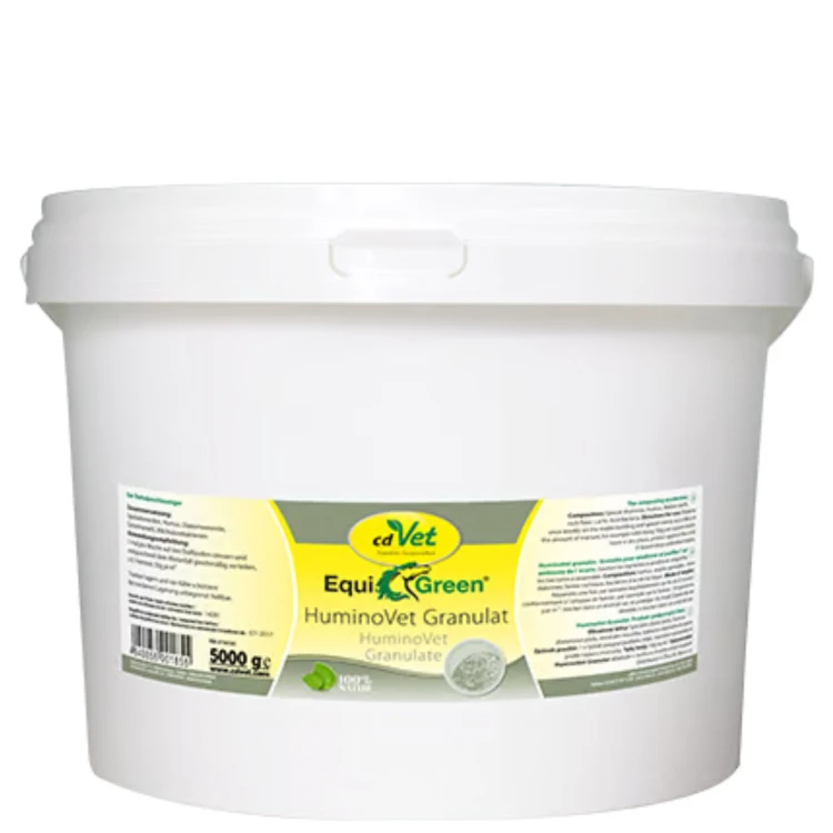 EquiGreen HuminoVet Granulat 5 kg – naturalny granulat wiążący amoniak i poprawiający higienę stajni  cdVet.jpg