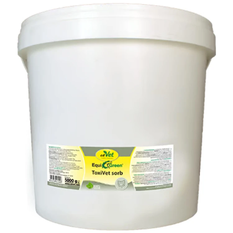 EquiGreen ToxiVet sorb 5 kg  – wiązanie toksyn, wsparcie jelit i metabolizmu konia  cdVet.jpg