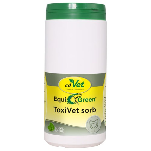 EquiGreen ToxiVet sorb 900 g – wiązanie toksyn, wsparcie jelit i metabolizmu konia  cdVet.jpg