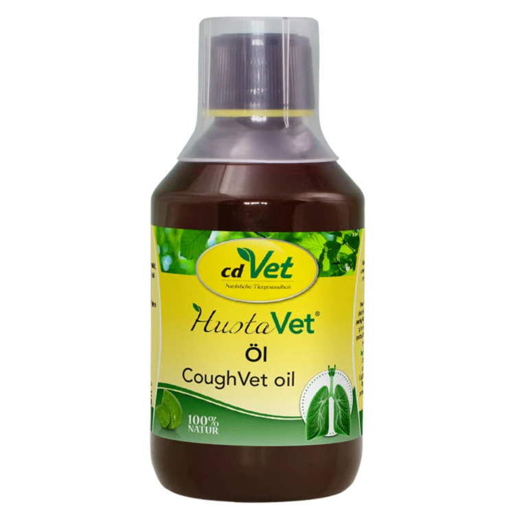 HustaVet Öl 250 ml– olej z czarnuszki i olejkami eterycznymi na drogi oddechowe psów i koni  cdVet.jpg