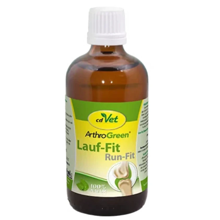 cdVet ArthroGreen Lauf-Fit 100 ml – ziołowe wsparcie przy sztywności i przeciążeniu stawów psów, kotów i koni.jpg