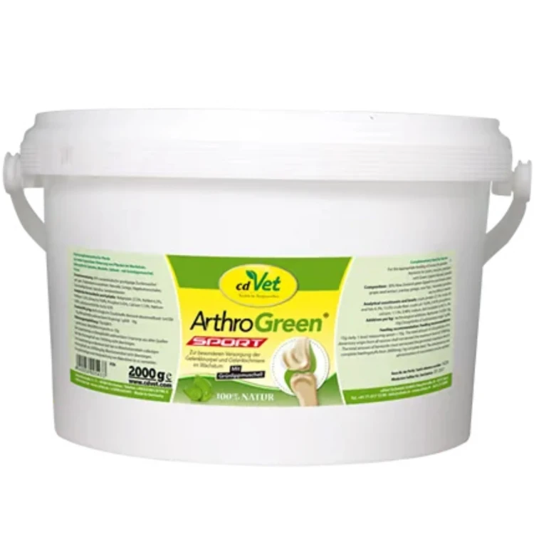 cdVet ArthroGreen Sport 2 kg – zaawansowane wsparcie stawów, ścięgien i więzadeł koni sportowych.jpg