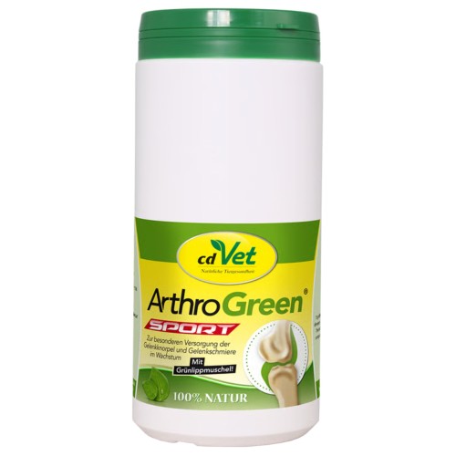 cdVet ArthroGreen Sport 700 g – zaawansowane wsparcie stawów, ścięgien i więzadeł koni sportowych.jpg
