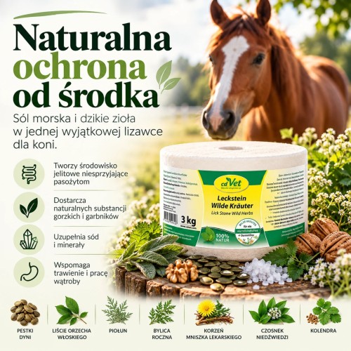 cdVet  Leckstein Wilde Krauter 3 kg – Naturalna lizawka z solą morską i ziołami przeciw pasożytom jelitowym (1).jpg